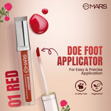 MARS Riwaj Liquid Sindoor | Smudge Proof & Long Lasting | Water Resistance & Quick Drying | Irritation Free | Rich Pigmentation (7ml) (RED)