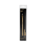 MARS Artist's Arsenal Professional Flat Crease Brush For Eye makeup | Feather Soft Bristles | Multi-Purpose For Eyes | Precise Synthetic Bristles | Luxe Design Brush (Golden)