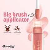 MARS Candylicious Sheer Lip Gloss for Women | Hydrating & High Shine | Lightweight | Non-Sticky | Enriched with Vitamin-E, Hyaluronic Acid & Avocado Ester (4.0ml) (05-JELLY BEAN)