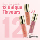 MARS Candylicious Sheer Lip Gloss for Women | Hydrating & High Shine | Lightweight | Non-Sticky | Enriched with Vitamin-E, Hyaluronic Acid & Avocado Ester (4.0ml) (05-JELLY BEAN)