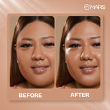 MARS God's Glow Illuminator Highlighter (30ml) (06-TOFFEE) | Hyaluronic Acid, Green Tea & Rosemary Extract | Sheer Coverage | Light-Weight | Flawless Natural Look