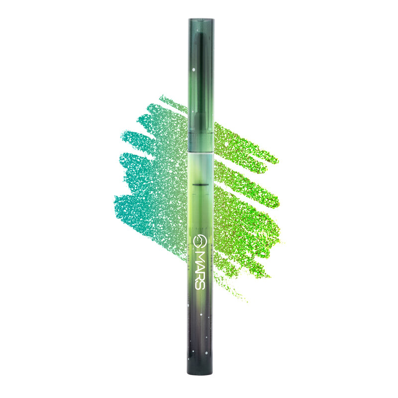 MARS Northern Lights In A Pen Retractable Eyeliner (0.35gm) (04-SIBERIAN SPECTRUM) | Duo-Chrome Shimmer Effect | Long-Lasting | Water Restiant & Smudge-Resistant | | Silky Smooth Glide | All Day Wear