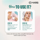 MARS Mr. Remover Micellar Water | Easily Removes Waterproof Makeup | Hydrates & Unclogs Pores | Double Cleanse in One Step | Suitable for All Skin | 120ml