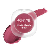 MARS Lip & Cheek Tint for Bold Pop Color (2.8 gm) (01-Dusty Rose - Trust Your Heart) | Demi Matte Finish | Dual Function | Buildable High Pigmentation | Long-Lasting Color | Weightless Wear