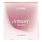 MARS Lip & Cheek Tint for Bold Pop Color (2.8 gm) (01-Dusty Rose - Trust Your Heart) | Demi Matte Finish | Dual Function | Buildable High Pigmentation | Long-Lasting Color | Weightless Wear