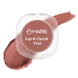 MARS Lip & Cheek Tint for Bold Pop Color (2.8 gm) (03-Cinnamon Glow - Support Your Growth) | Demi Matte Finish | Dual Function | Buildable High Pigmentation | Long-Lasting Color | Weightless Wear