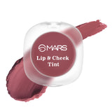 MARS Lip & Cheek Tint for Bold Pop Color (2.8 gm) (04-Ruby Red - Protect Your Energy) | Demi Matte Finish | Dual Function | Buildable High Pigmentation | Long-Lasting Color | Weightless Wear