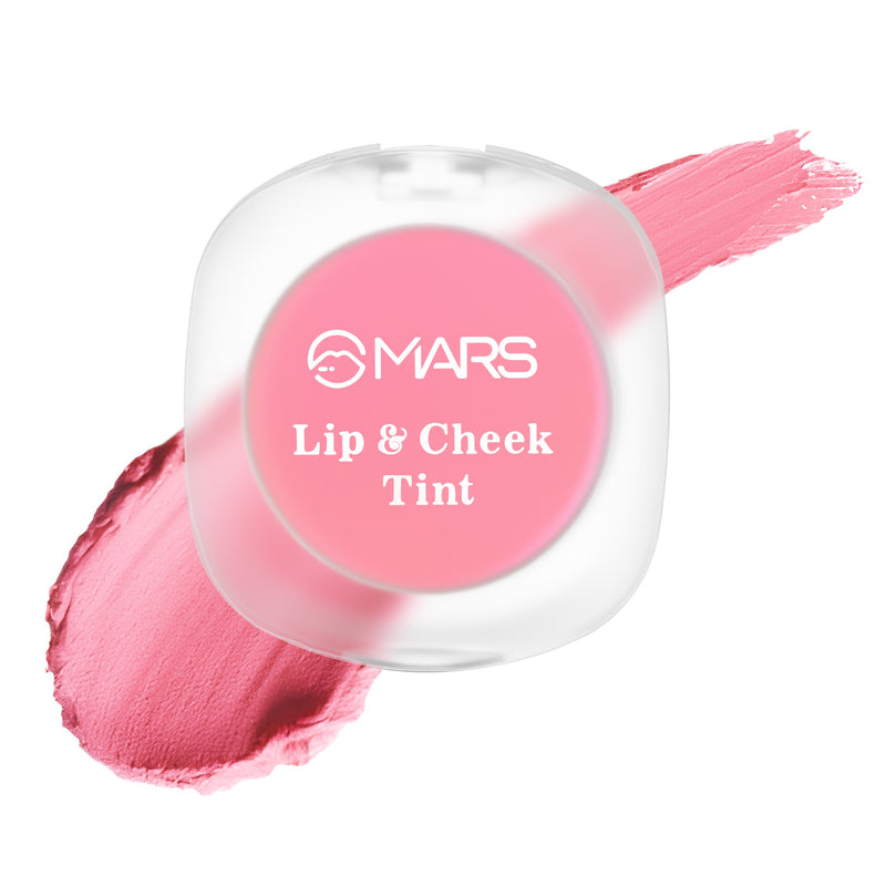 MARS Lip & Cheek Tint for Bold Pop Color (2.8 gm) (05-Pastel Pink - Manifest Your Dreams) | Demi Matte Finish | Dual Function | Buildable High Pigmentation | Long-Lasting Color | Weightless Wear