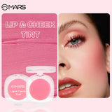 MARS Lip & Cheek Tint for Bold Pop Color (2.8 gm) (06-Dark Fuschia - Be The Change) | Demi Matte Finish | Dual Function | Buildable High Pigmentation | Long-Lasting Color | Weightless Wear