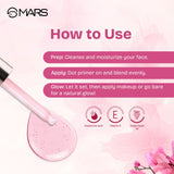 MARS Hydra Glow Primer for Face Makeup (30ml) | Nourishes Skin with Hyaluronic Acid, Argan oil, Aloevera Extract & Chamomile Water | Subtle Radiance | Dewy Base & Moisturization