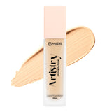 MARS Artistry Liquid Matte Foundation for Radiant Finish (30ml) (04-CREAMY CUSTARD) | Skincare Ingredients | Medium to High Coverage | Moisturizing | Long-Lasting & Lightweight Formula