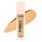 MARS Artistry Liquid Matte Foundation for Radiant Finish (30ml) (10-TOASTED ALMOND) | Skincare Ingredients | Medium to High Coverage | Moisturizing | Long-Lasting & Lightweight Formula