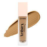 MARS Artistry Liquid Matte Foundation for Radiant Finish (30ml) (12-RICH COCOA) | Skincare Ingredients | Medium to High Coverage | Moisturizing | Long-Lasting & Lightweight Formula