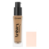 MARS Artistry Liquid Matte Foundation for Radiant Finish (30ml) (12-RICH COCOA) | Skincare Ingredients | Medium to High Coverage | Moisturizing | Long-Lasting & Lightweight Formula