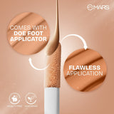 MARS God's Glow Illuminator Highlighter (30ml) (07-ECLAIRS) | Hyaluronic Acid, Green Tea & Rosemary Extract | Sheer Coverage | Light-Weight | Flawless Natural Look