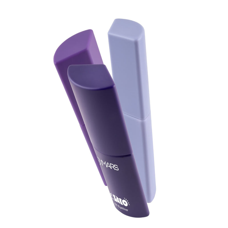 MARS TRIO Treat 3-IN-1 Eye Makeup Kit with Eyeliner, Mascara & Eyeshadow (24.50gm) | Travel Friendly Design | Long-Lasting | Versatile | Effortles Application