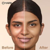 MARS Zero Blend Weightless Foundation for Makeup ( 30ml ) (03-CASHEW DELIGHT) | Lightweight & Long-Lasting | Matte Finish | Buildable Coverage | Sweat-Proof | Hydrating Formula