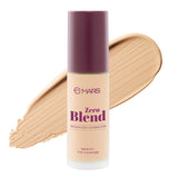 MARS Zero Blend Weightless Foundation for Makeup ( 30ml ) (05-BISCOTTI BLISS) | Lightweight & Long-Lasting | Matte Finish | Buildable Coverage | Sweat-Proof | Hydrating Formula