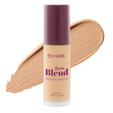 MARS Zero Blend Weightless Foundation for Makeup ( 30ml ) (08-HONEY HECTAR) | Lightweight & Long-Lasting | Matte Finish | Buildable Coverage | Sweat-Proof | Hydrating Formula