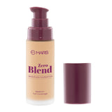 MARS Zero Blend Weightless Foundation for Makeup ( 30ml ) (08-HONEY HECTAR) | Lightweight & Long-Lasting | Matte Finish | Buildable Coverage | Sweat-Proof | Hydrating Formula