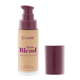MARS Zero Blend Weightless Foundation for Makeup ( 30ml ) (10-CHESTNUT COCOA) | Lightweight & Long-Lasting | Matte Finish | Buildable Coverage | Sweat-Proof | Hydrating Formula