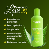 Rivona MATCHA ALOE LOTION WITH 30+++ SPF