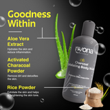 Rivona CHARCOAL BODY WASH WITH SCRUB