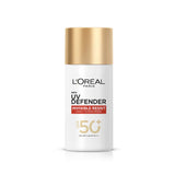L’Oreal Paris Uv Defender Invisible Resist Daily Sunscreen SPF50+ PA++++ Lightweight, 50 ml
