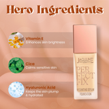 Jaquline USA Perfect Fix Hydrating Serum Foundation 30ml Almond 01