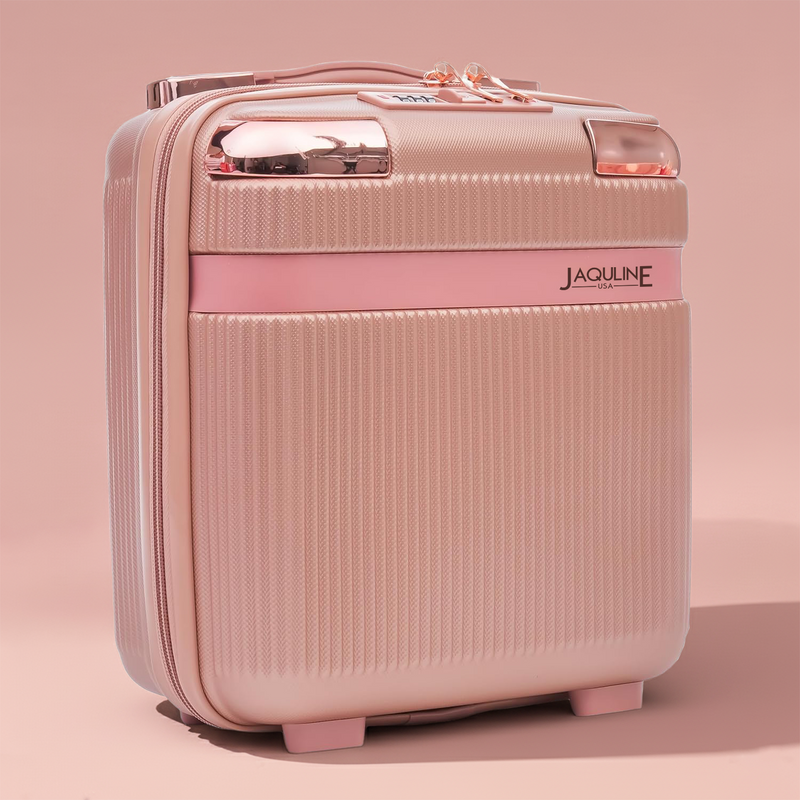 Jaquline USA Rose Gold Mini Luggage