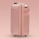 Jaquline USA Rose Gold Mini Luggage