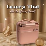 Jaquline USA Rose Gold Mini Luggage