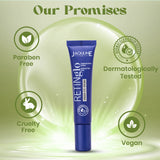 Jaquline USA Retin glo Under Eye Cream with Retinol & Vitamin E Dark Circles Fine Lines (15 ml)