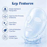 Jaquline USA Blue Bio-Collagen Face Mask with Ceramide & Peptides - 35 g