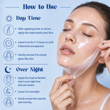 Jaquline USA Blue Bio-Collagen Face Mask with Ceramide & Peptides - 35 g