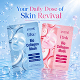 Jaquline USA Blue Bio-Collagen Face Mask with Ceramide & Peptides - 35 g