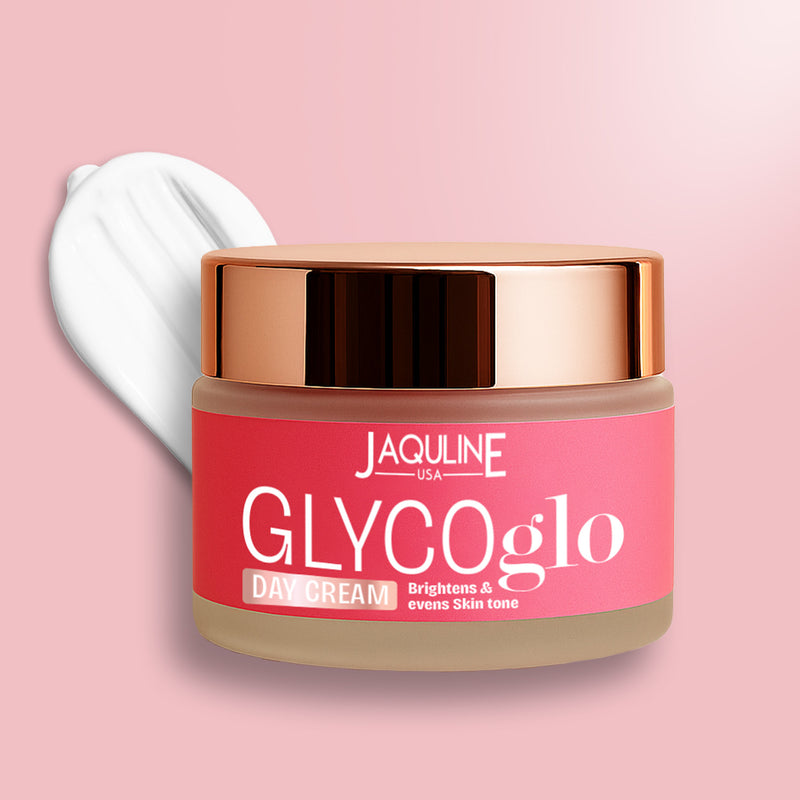 Jaquline USA Glyco Glo Day Cream 50g | Hydrating & Brightening with Glycolic Acid