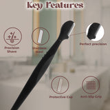 JAQULINE USA Face Razor for Women, Dermaplaning Tool for Smooth Skin, Pack of 3