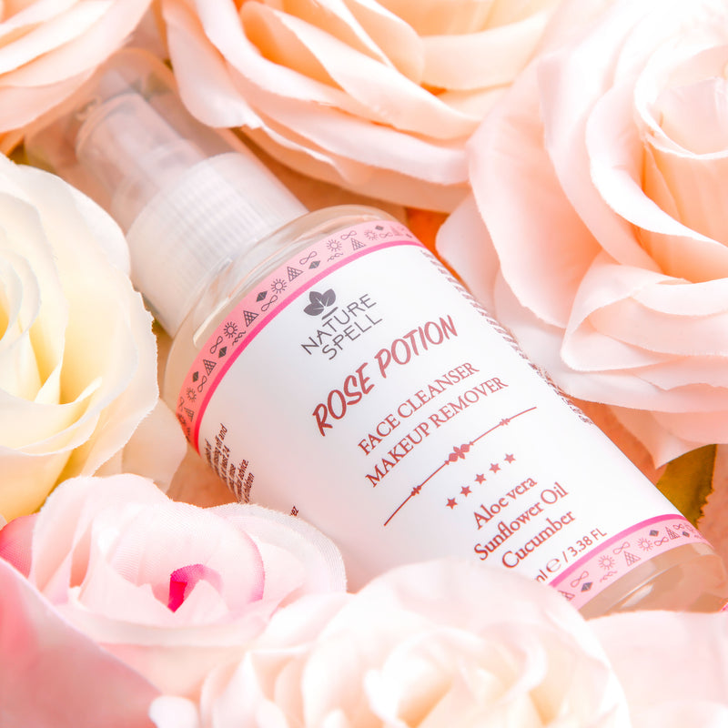 NATURE SPELL - FACE CLEANSER/MAKEUP REMOVER ROSE POTION 100ML