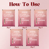 Jaquline USA Radiance GLO Glycolic Facial KIT With Aloe vera Extract & Glycerine to Improves Skin Texture | Suitable for all skin types