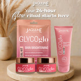 Jaquline USA Radiance GLO Glycolic Facial KIT With Aloe vera Extract & Glycerine to Improves Skin Texture | Suitable for all skin types