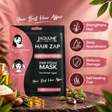 Jaquline USA Hair Zap Steam Mask Hair Strengthening |Deep Nourishment | Damage Care | Self-Heating Cap