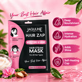 Jaquline USA Hair Zap Steam Mask Moisture & Shine | Deep Hydration | Intense Nourishment | Adds Shine | Self-Heating Cap