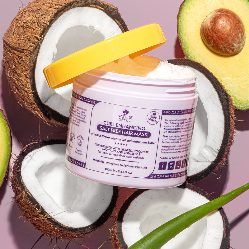 NATURE SPELL - CURL ENHANCING SALT FREE HAIR MASK 400ML