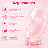 Jaquline USA Pink Bio-Collagen Face Mask with Vitamin C & Hyaluronic Acid - 35 g