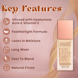 Jaquline USA Perfect Fix Hydrating Serum Foundation 30ml Warm Sand 02
