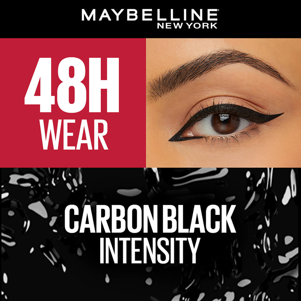 Maybelline New York Tattoo Liner 48H Dip In, Black, 2.1 gm