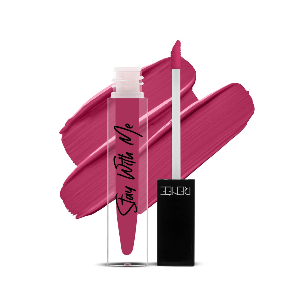 RENEE Stay With Me Matte Lip Color - Pride Of Magenta, 5ml