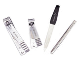 Basicare Stainless Steel Gold Precision Ground Curved Slant Tip Tweezer For Women And Men.Tweezer For Ingrown Hair, Plucking Daily Beauty Tool.
