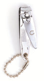 Basicare Nail Clipper With File & Keychain